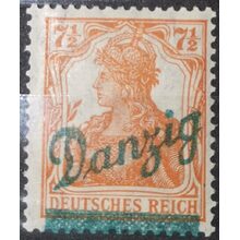 Známka Danzig, 7 1/2 Pf, Mi.35**