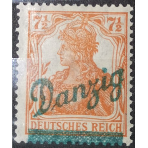 Známka Danzig, 7 1/2 Pf, Mi.35**