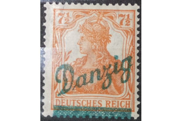 Známka Danzig, 7 1/2 Pf, Mi.35**