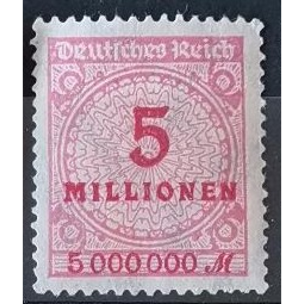 Sello Imperio Alemán (Deutsches Reich), 5Mi.Mk., Mi.317, MH*