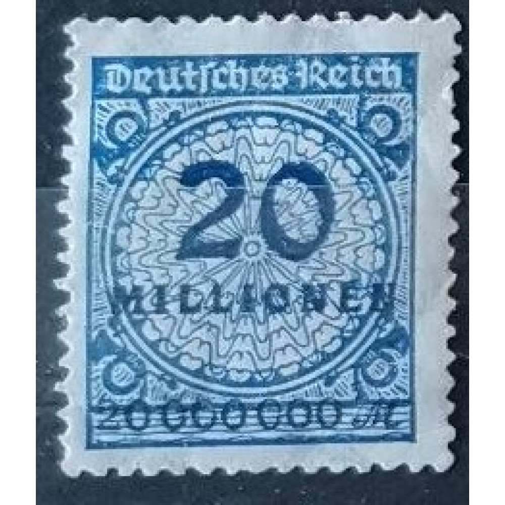 Sello Imperio Alemán (Deutsches Reich), 20Mi.Mk., Mi.319, MH*