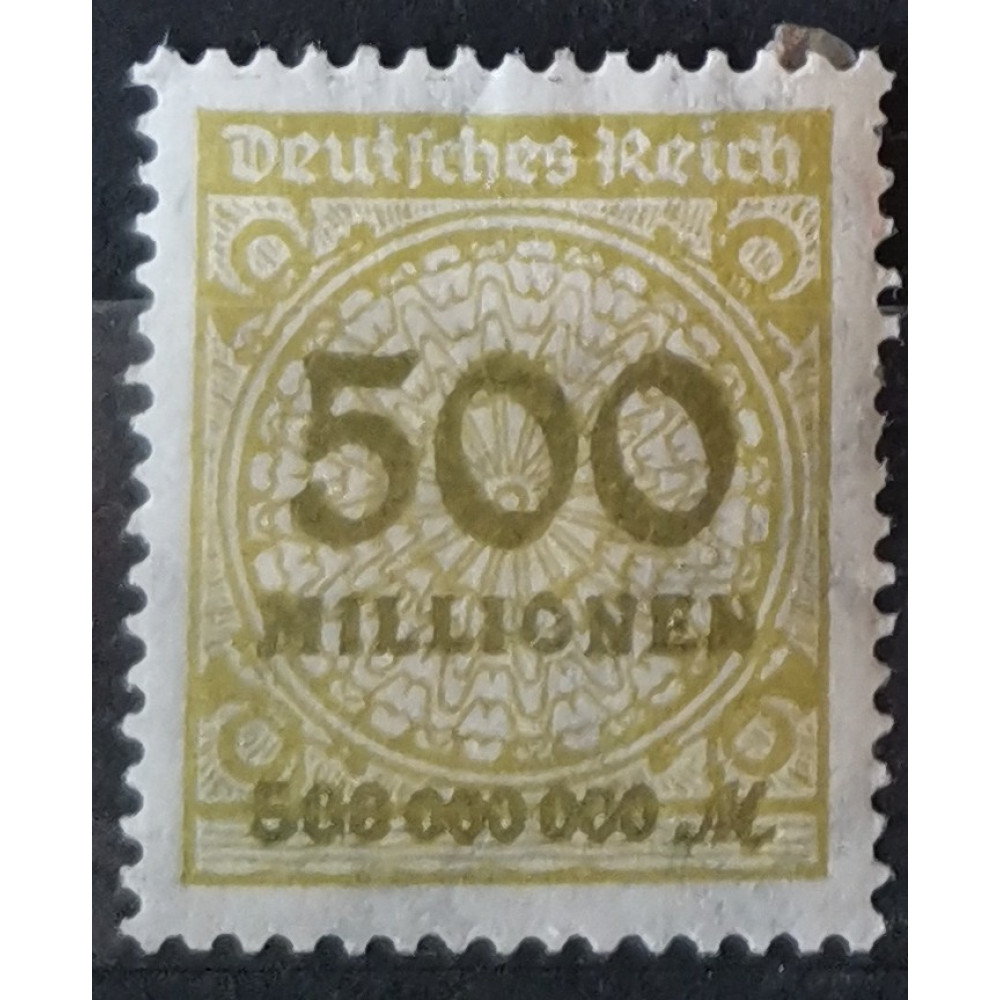 Známka Německo, Reich, 500Mi.Mk., Mi.324*