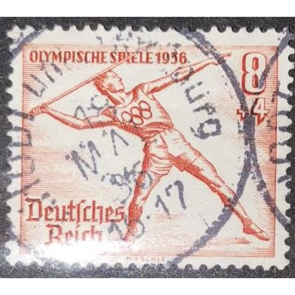 Známka Německo, Reich, 8+4 Pfg., Mi.612#