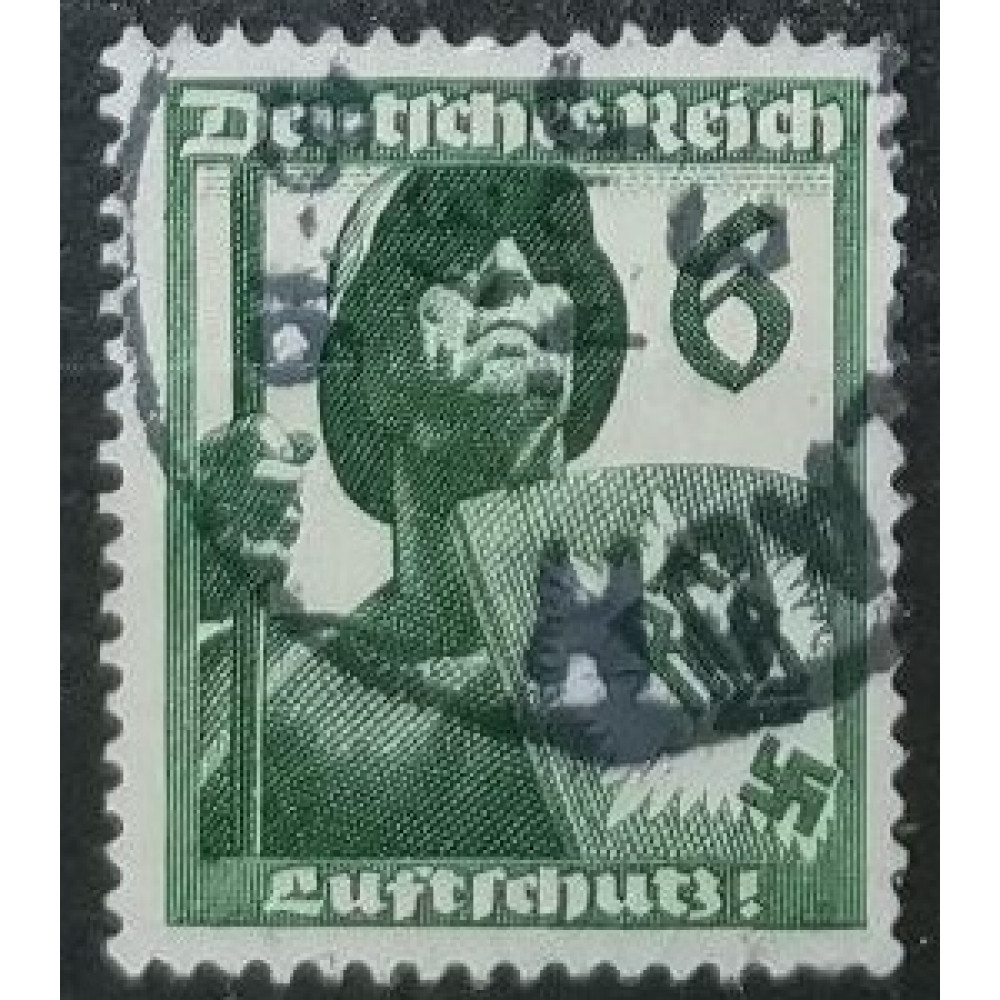 Selo Reich Alemão, 6Pfg., Mi.644, Usado/#