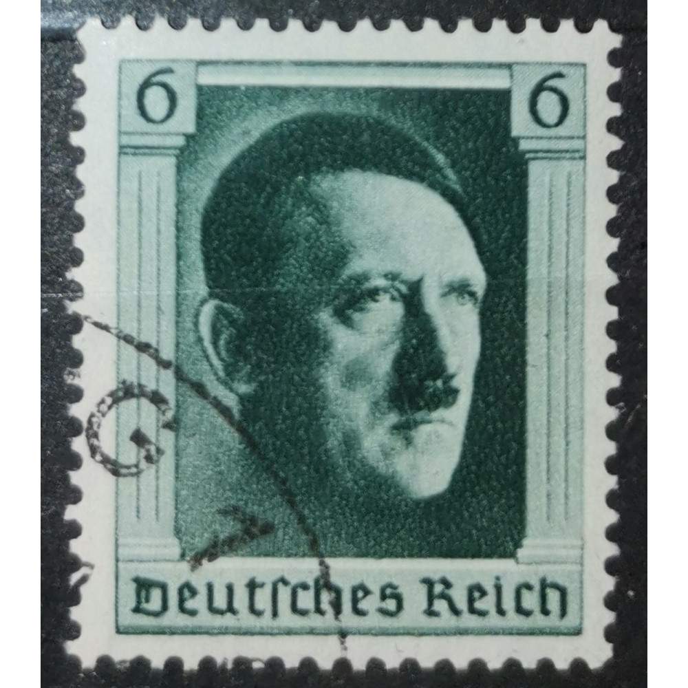 Sello Imperio Alemán (Deutsches Reich), 6Pfg., Mi.646, Usado/#