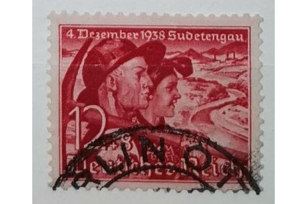 Známka Německo, Reich, 12+8 Pfg., Mi.685#