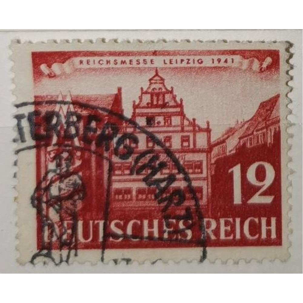 Sello Imperio Alemán (Deutsches Reich), 12Pfg., Mi.766, Usado/#