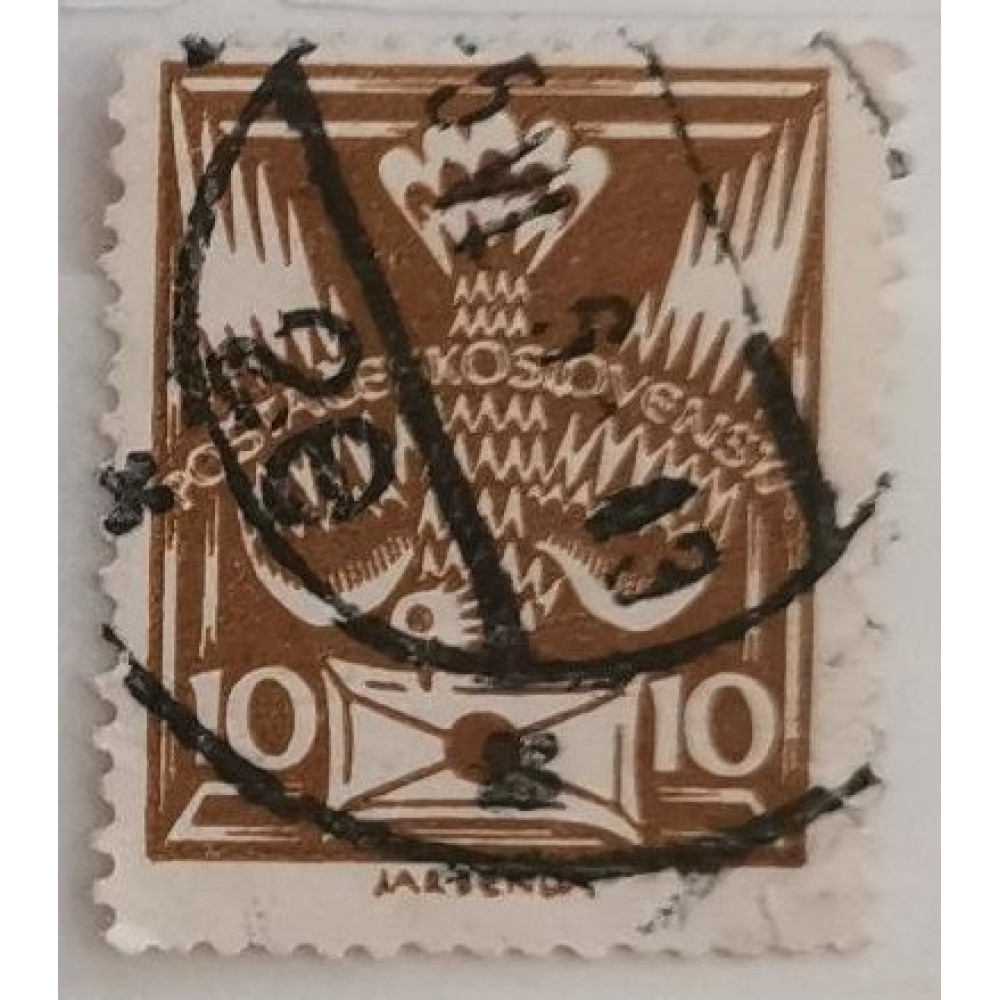 Briefmarke Tschechoslowakie, 10h, Pof.146, Used/#