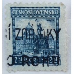 Briefmarke Tschechoslowakie, 2,50 Kč, Pof.223, Used/#