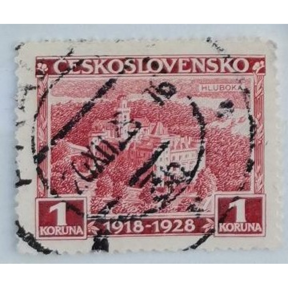 Známka ČSR, 1 Kč, Pof.237#