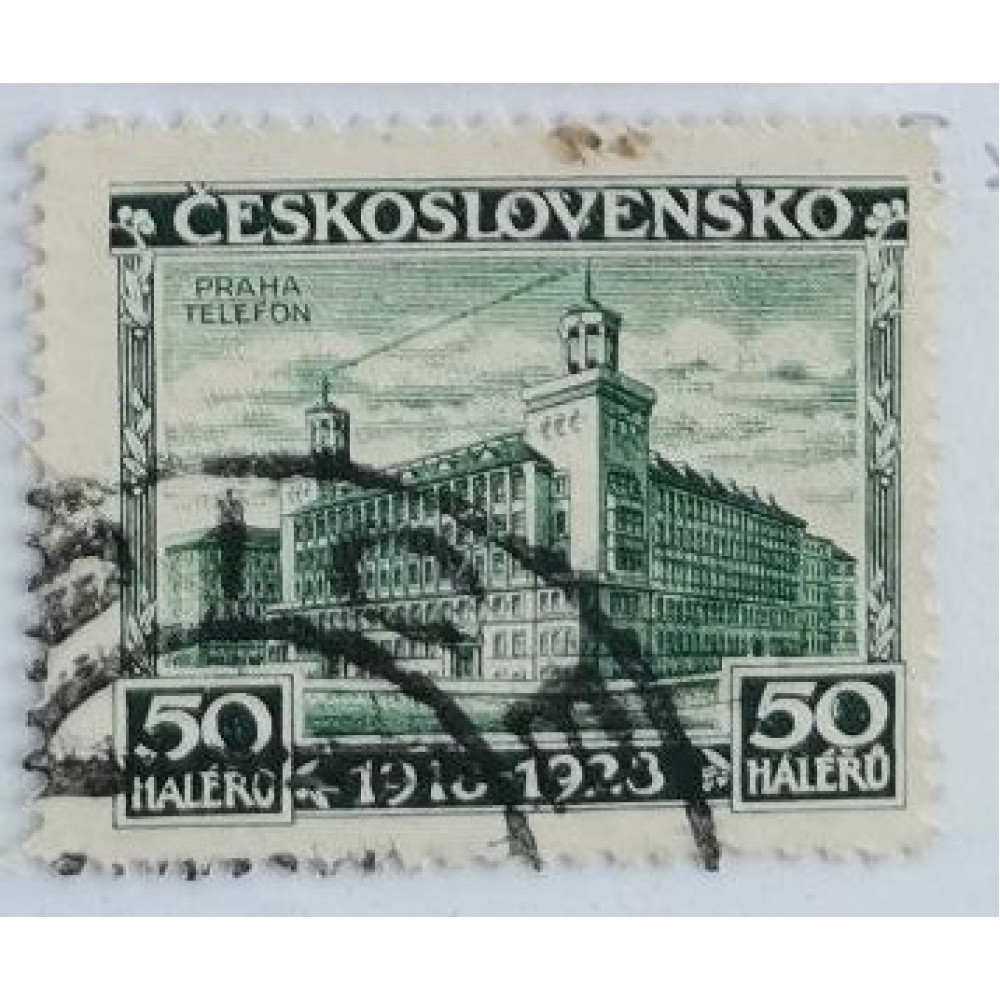 Sello Checoslovaquia, 50h, Pof.235, Usado/#