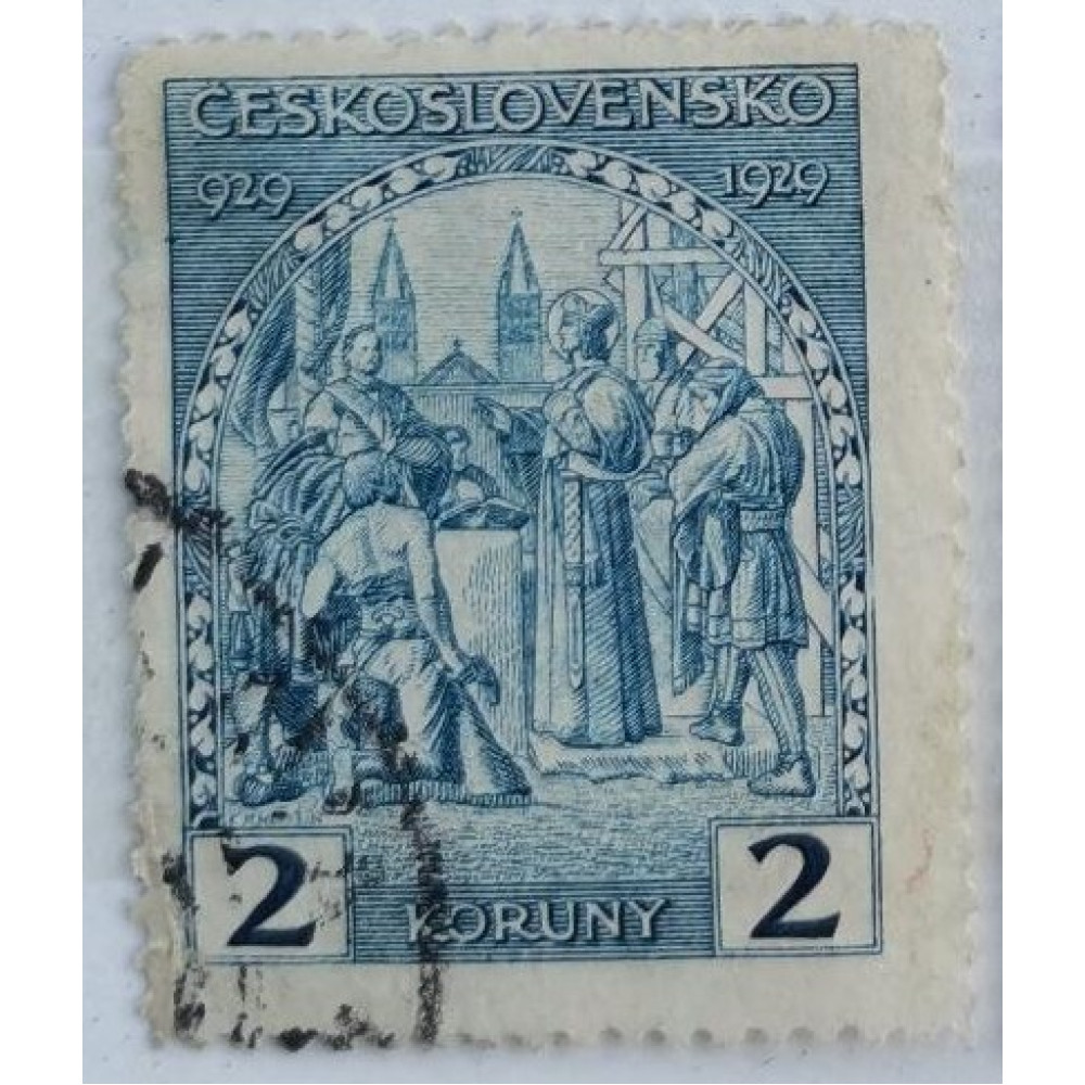 Selo Tchecoslováquia, 2 Kč, Pof.245, Usado/#