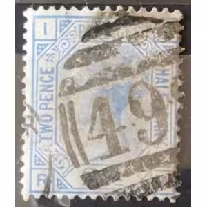 Známka Velká Británie, 2½P, Sg.157#