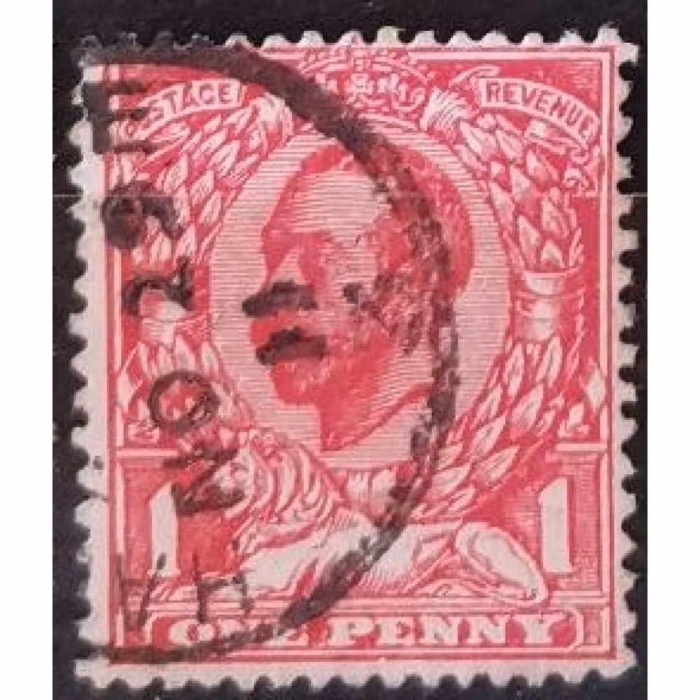 Sello Gran Bretaña, 1P, Sg.327, Usado/#