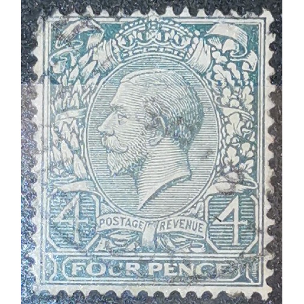 Sello Gran Bretaña, 4P, Sg.379, Usado/#