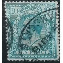 Stamp Great Britain, 10P, Sg.394, Used/#