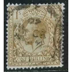 Stamp Great Britain, 1Sh, Sg.395, Used/#
