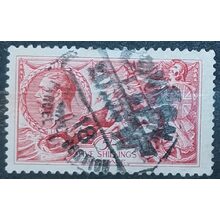Stamp Great Britain, 5Sh, Sg.416, Used/#