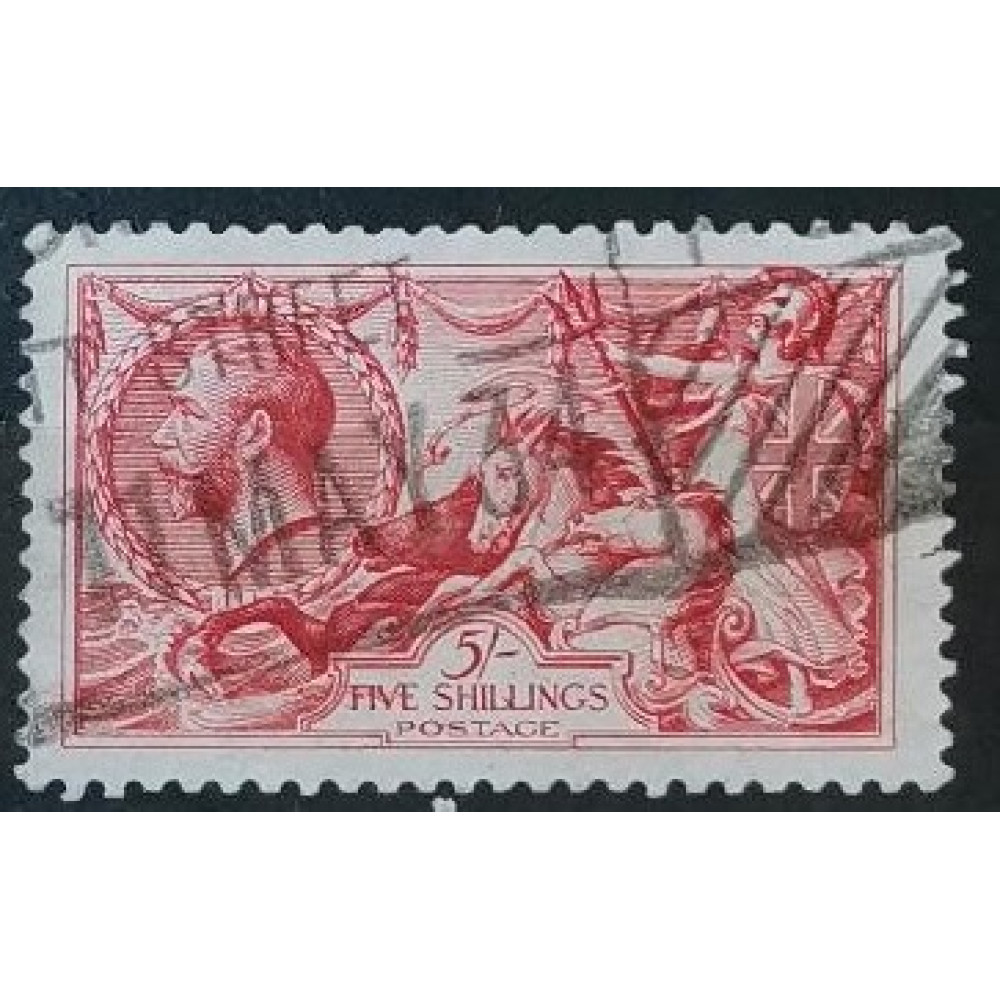 Briefmarke Großbritannien, 5Sh, Sg.416, Used/#