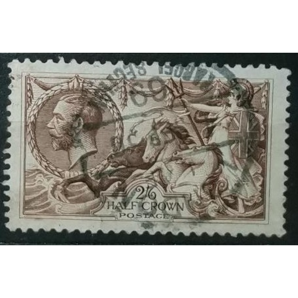 Briefmarke Großbritannien, 2/6Sh/p, Sg.413a, Used/#