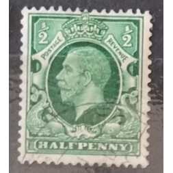 Známka Velká Británie, ½P, Sg.439# Známka Velká Británie, ½P, Sg.439#