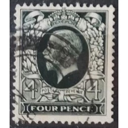 Briefmarke Großbritannien, 4P, Sg.445, Used/#