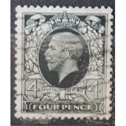 Briefmarke Großbritannien, 4P, Sg.445, Used/#