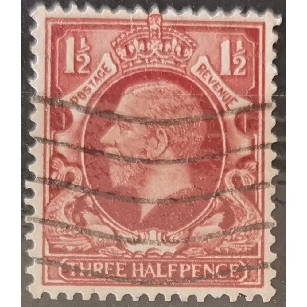 Briefmarke Großbritannien, 1½P, Sg.441wi, Used/#