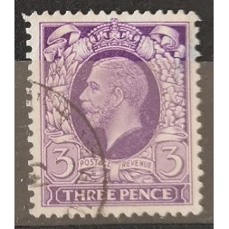 Briefmarke Großbritannien, 3P, Sg.444, Used/#