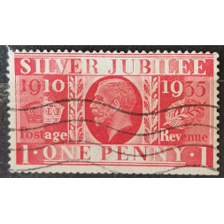 Briefmarke Großbritannien, 1P, Sg.454, Used/#
