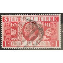 Briefmarke Großbritannien, 1P, Sg.454, Used/#