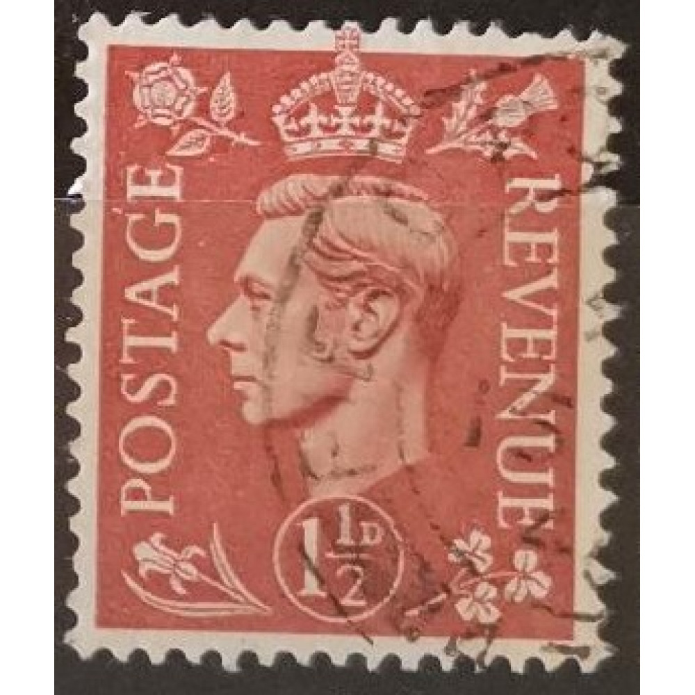Briefmarke Großbritannien, 1½P, Sg.487, Used/#