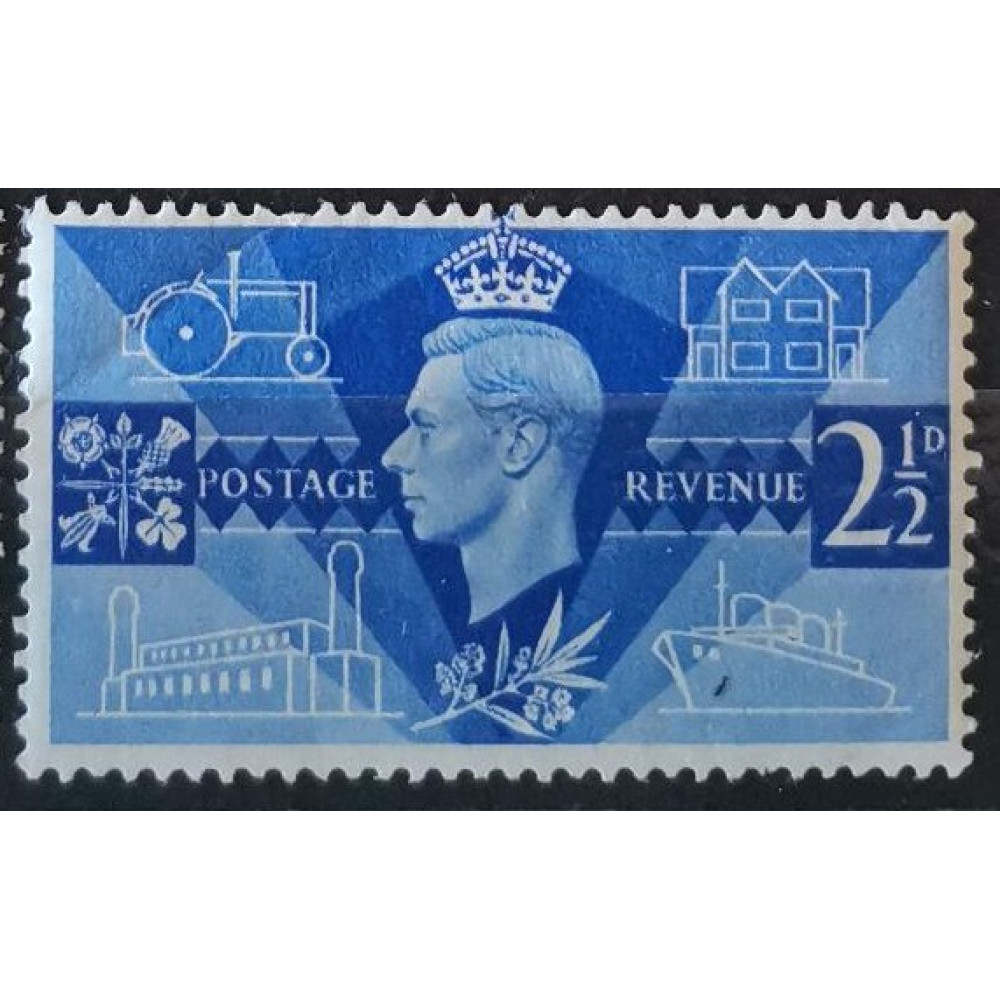 Sello Gran Bretaña, 2½P, Sg.491, MNH**