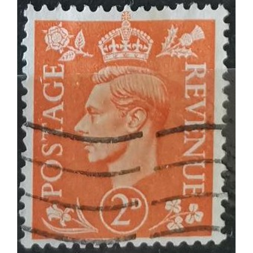 Briefmarke Großbritannien, 2P, Sg.488wi, Used/#