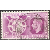 Briefmarke Großbritannien, 6P, Sg.501, Used/#