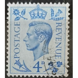Briefmarke Großbritannien, 4P, Sg.508, Used/#