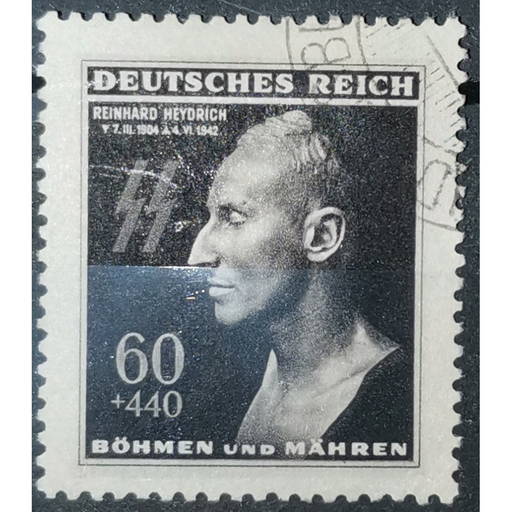 Briefmarke Protektorat Böhmen und Mähren, 60 440, Mi.131, Used/#