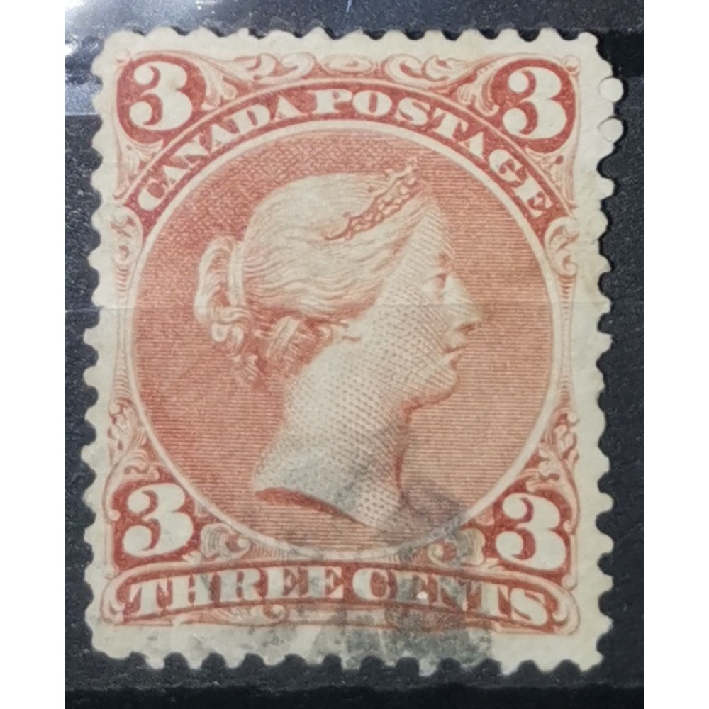 Sello Canadá, 3c, Sg.58, Usado/#