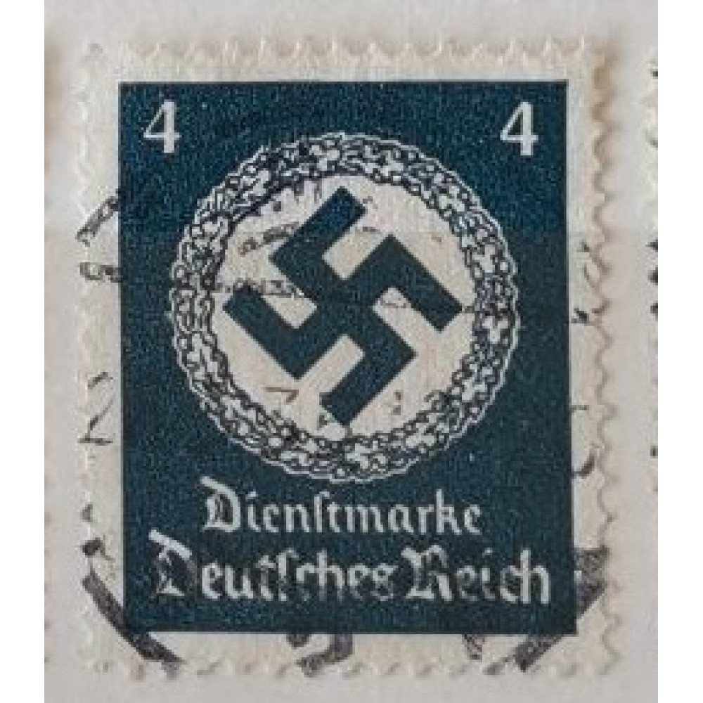 Selo Reich Alemão, 4Pfg., Mi.133, Usado/#