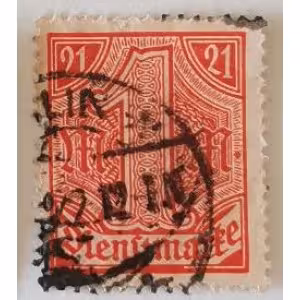 Známka Německo, Reich, 1Mk., Mi.22#