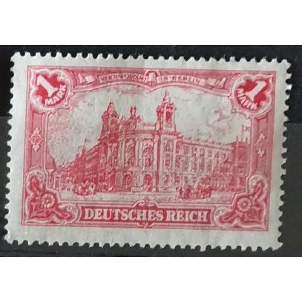 Sello Imperio Alemán (Deutsches Reich), 1.25Mk., Mi.113, MH*