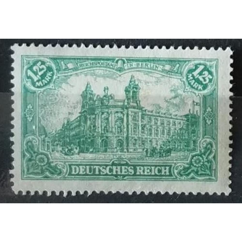 Sello Imperio Alemán (Deutsches Reich), 1.25Mk., Mi.113, MH*