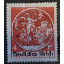 Známka Německo, Reich, 4Mk., Mi.135#