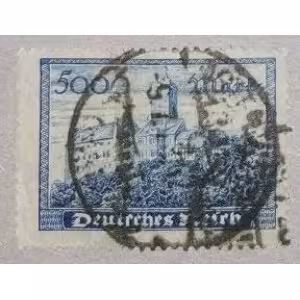 Známka Německo, Reich, 5000Mk., Mi.261#