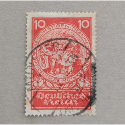 Stamp German Empire, 10+30 Pfg., Mi.352, Used/#