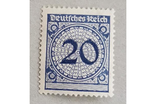 Známka Německo, Reich, 20Pfg., Mi.341**
