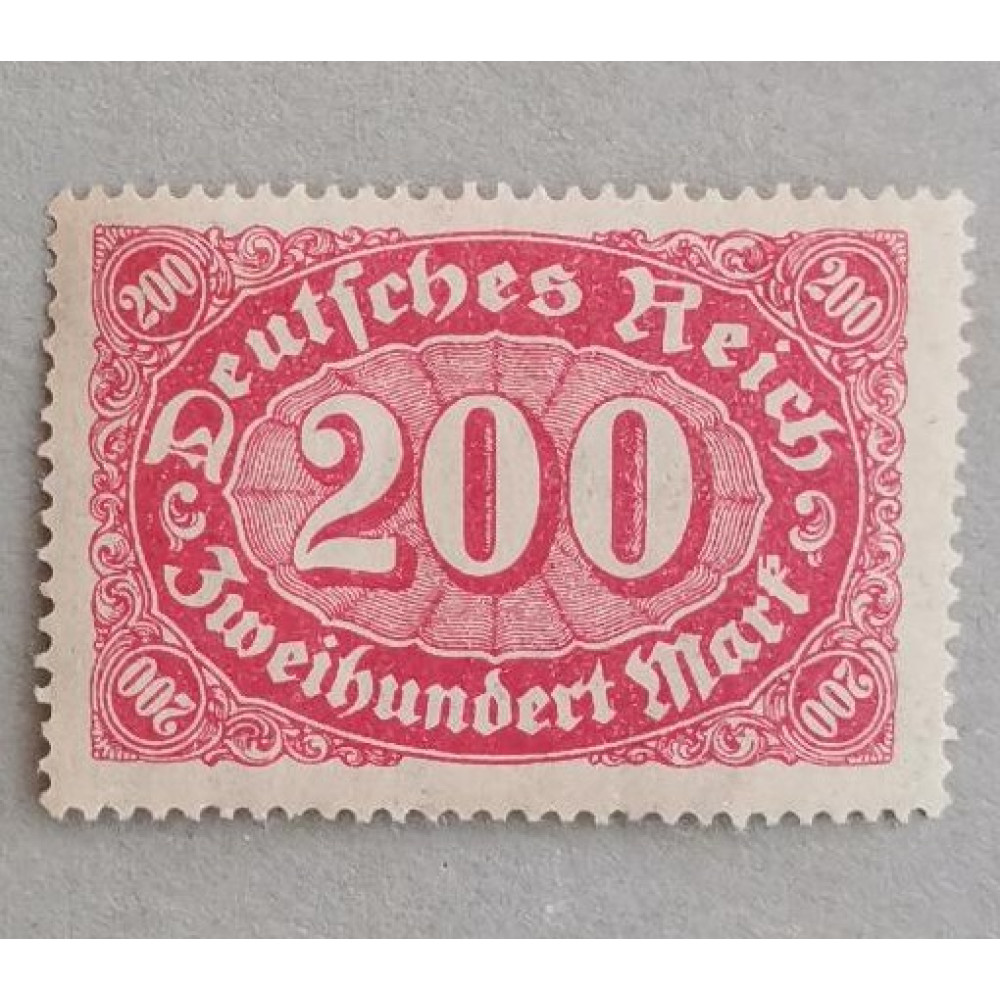 Známka Německo, Reich, 200Mk., Mi.220**