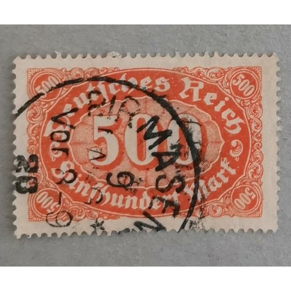 Stamp German Empire, 500Mk., Mi.223, Used/#