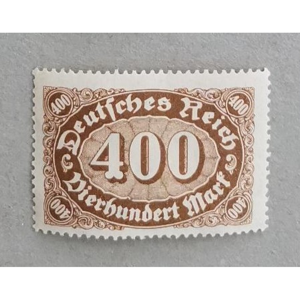 Stamp German Empire, 400Mk., Mi.250, MNH**