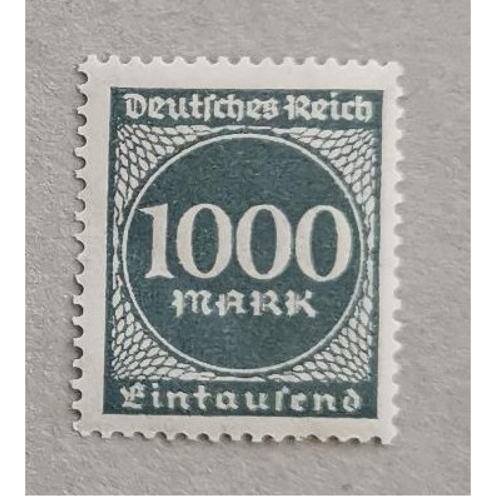 Briefmarke Deutsches Reich, 1000Mk., Mi.273, MNH**
